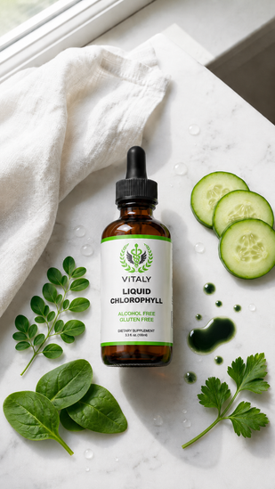 Clorofila de origen vegetal